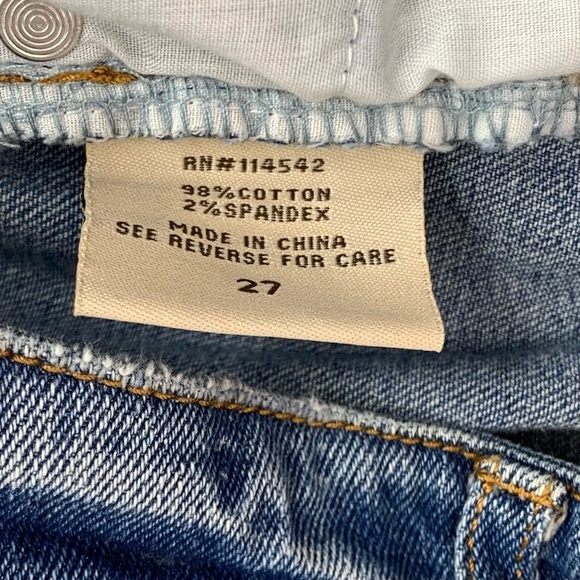 Indigo Saint Premium Denim Women’s Shorts Size 4, Waist 27 - Picture 6 of 9